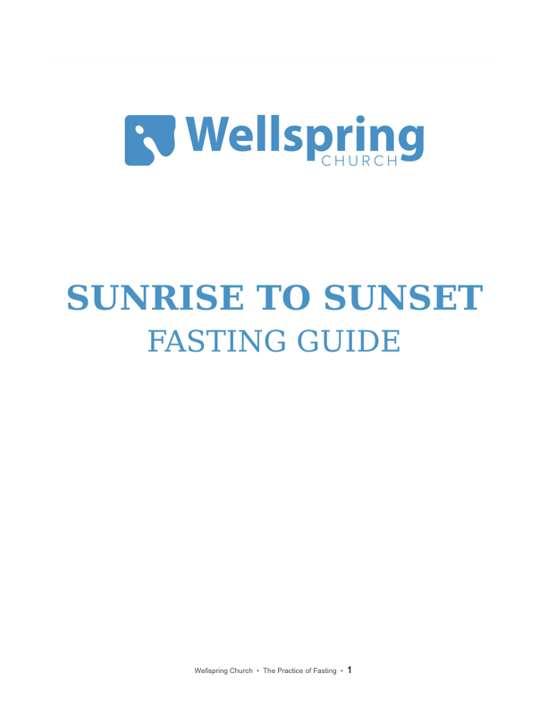 Fasting Guide